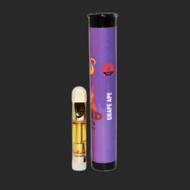 Grape Ape Distillate Cartridges 1000mg THC By (Ascend)