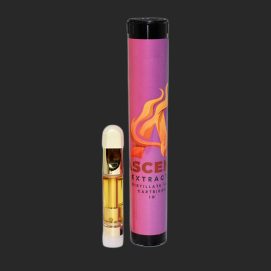 Grape Ape Distillate Cartridges 1000mg THC By (Ascend)