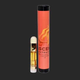 Strawberry Cough Distillate Cartridges 1000mg THC By (Ascend)
