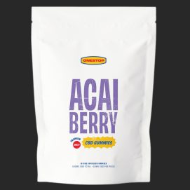 Acai Berry Gummies 500MG CBD By (One Stop)
