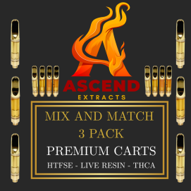 Mix & Match Premium Cartridges 3 Pack (Ascend)