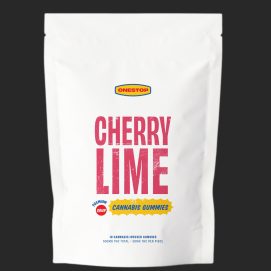 Sour Cherry Lime Gummies 500MG THC By (One Stop)