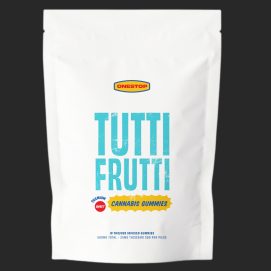 Tutti Fruitti Gummies 500MG CBD/THC 1:1 By (One Stop)