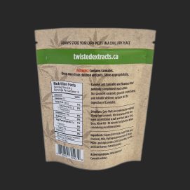 Cara-Melts 80MG THC Sativa By (Twisted Extracts) Back